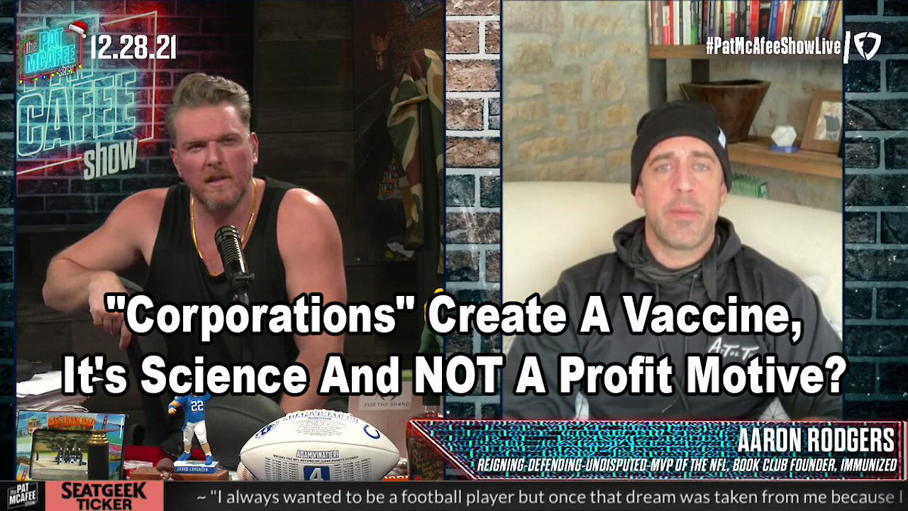 Why Is It That When "Corporations" Create A Vaccine, It's Science And NOT A Profit Motive?