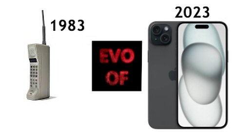 Evolution of Mobile Phones 1983 - 2023