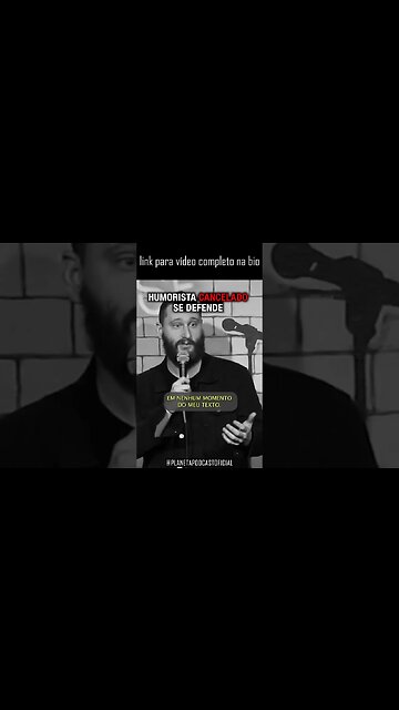 HUMORISTA C4NC34D0 SE DEFENDE com Humberto Rosso