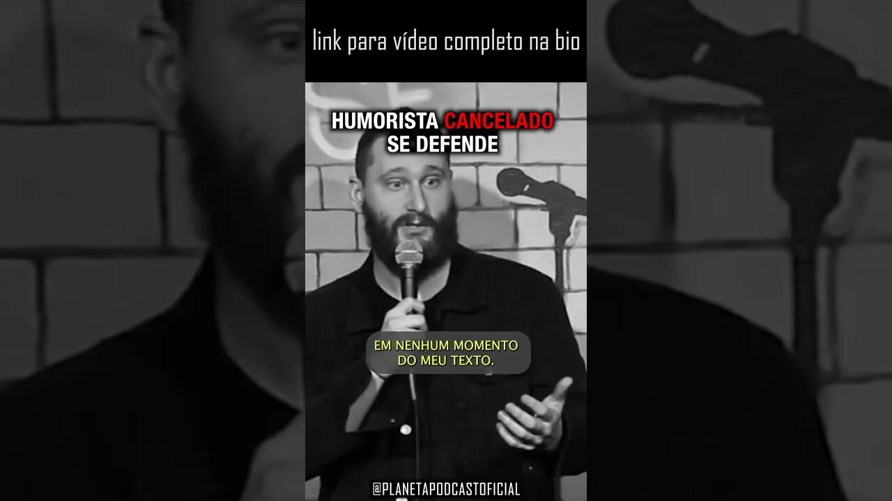 HUMORISTA C4NC34D0 SE DEFENDE com Humberto Rosso