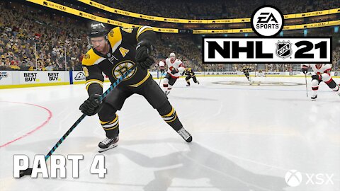 Technical Trouble on a Big Win | NHL 21 Complete Season Playthrough Part 4 | XSX Gameplay