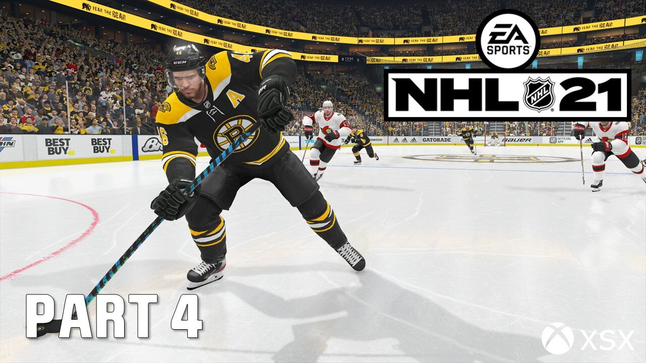 Technical Trouble on a Big Win | NHL 21 Complete Season Playthrough Part 4 | XSX Gameplay