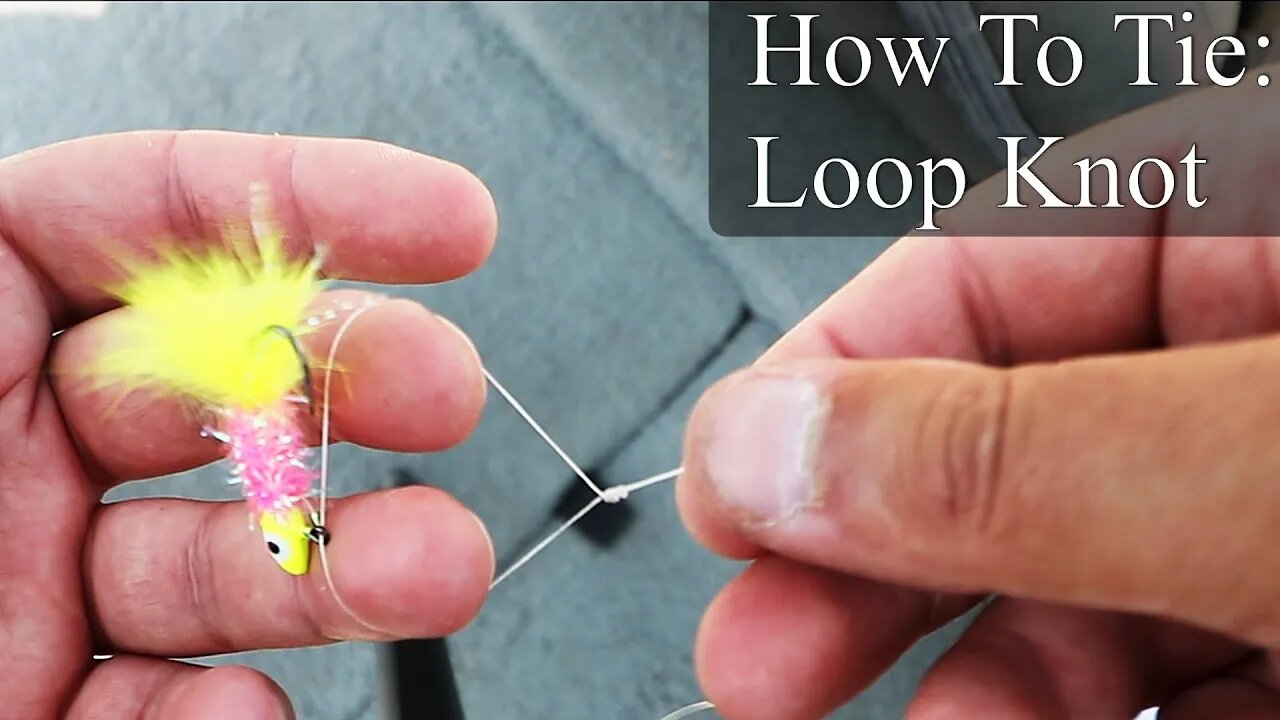 How to Tie Fishing Knots : Loop Knot