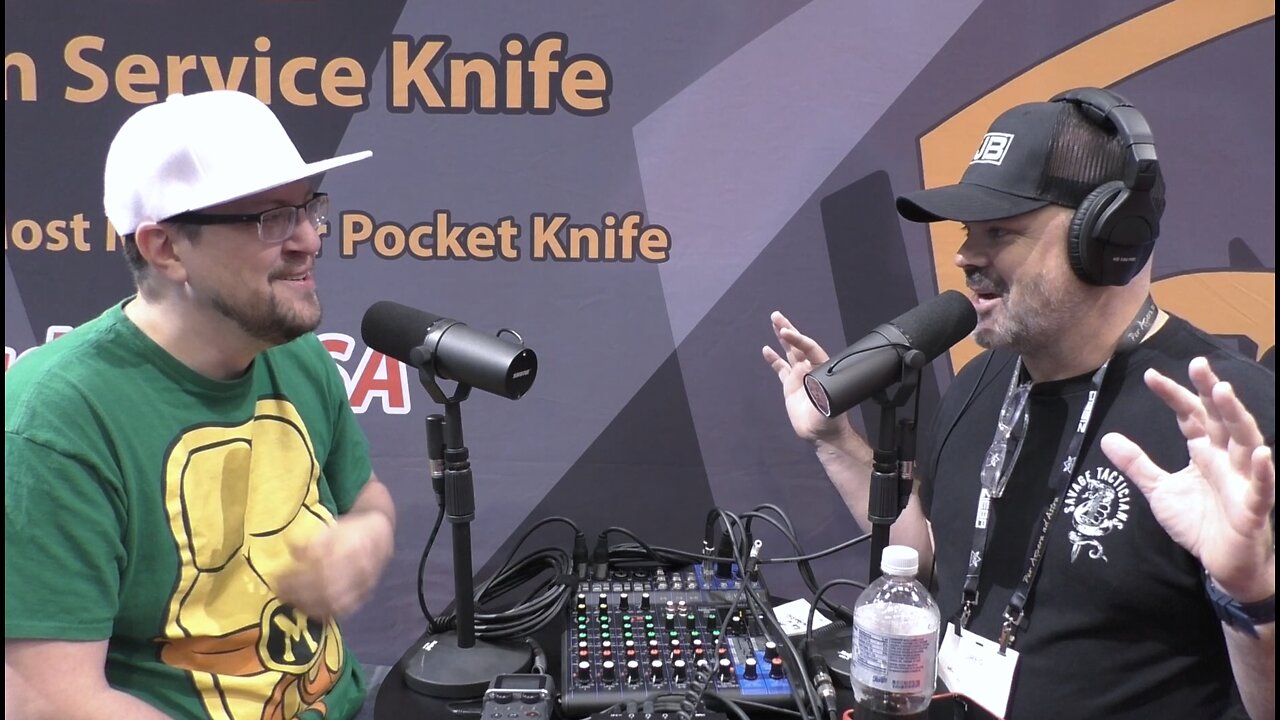 Rob from McDojoLife - Blade Show 2022