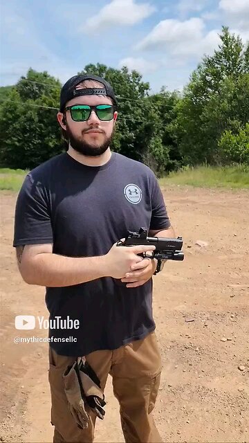 Stacatto P DPO with trijicon rmr red dot and surefire x300