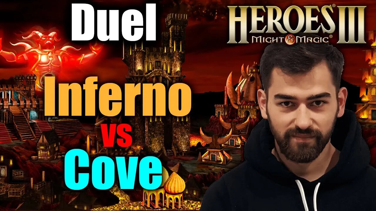 Inferno vs Cove | Gluhammer Heroes HotA 3 Multiplayer PL