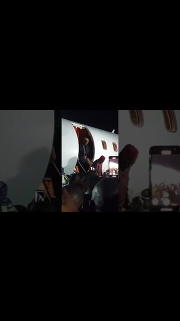 Atiku arrive UYO ahead of tomorrow's campaign flag-off #shorts #atikuabubakar