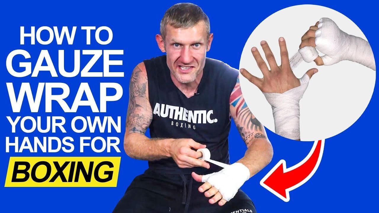 How to Gauze Wrap your Own hands for Boxing