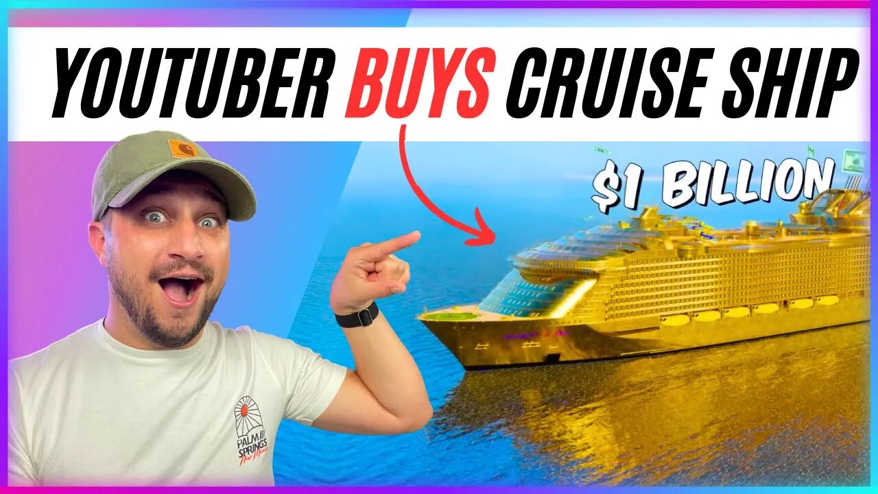 MASSIVE YouTuber BUYS OUT A CRUISE SHIP | NCL Cancellations Mount