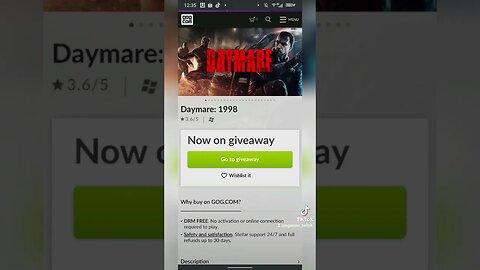 jogo grátis na gog #gog #jogos #gratis #free #gratuito #daymare