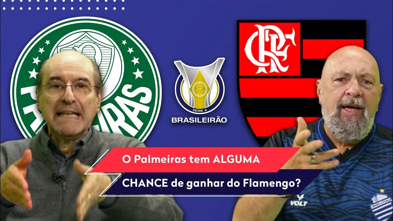 "EU CRAVO: quem VAI GANHAR esse Palmeiras x Flamengo é o..." Nilson DISPARA, e Wanderley REBATE!
