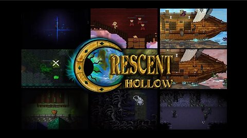 Crescent Hollow Action RPG Gameplay Collage #2