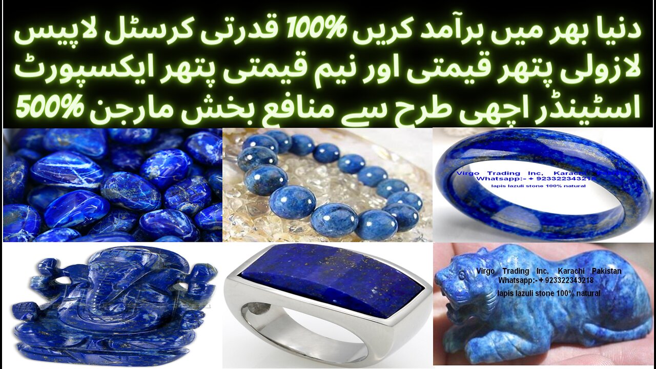 lapis deposit and 100% natural crystals lapis lazuli stone precious...