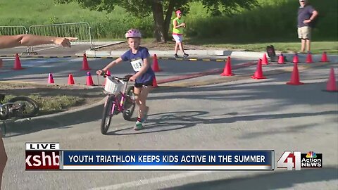 Hundreds participate in Youth Triathlon at the J