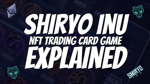 THE SHIRYO INU NFT TRADING CARD GAME EXPLAINED // DEMO