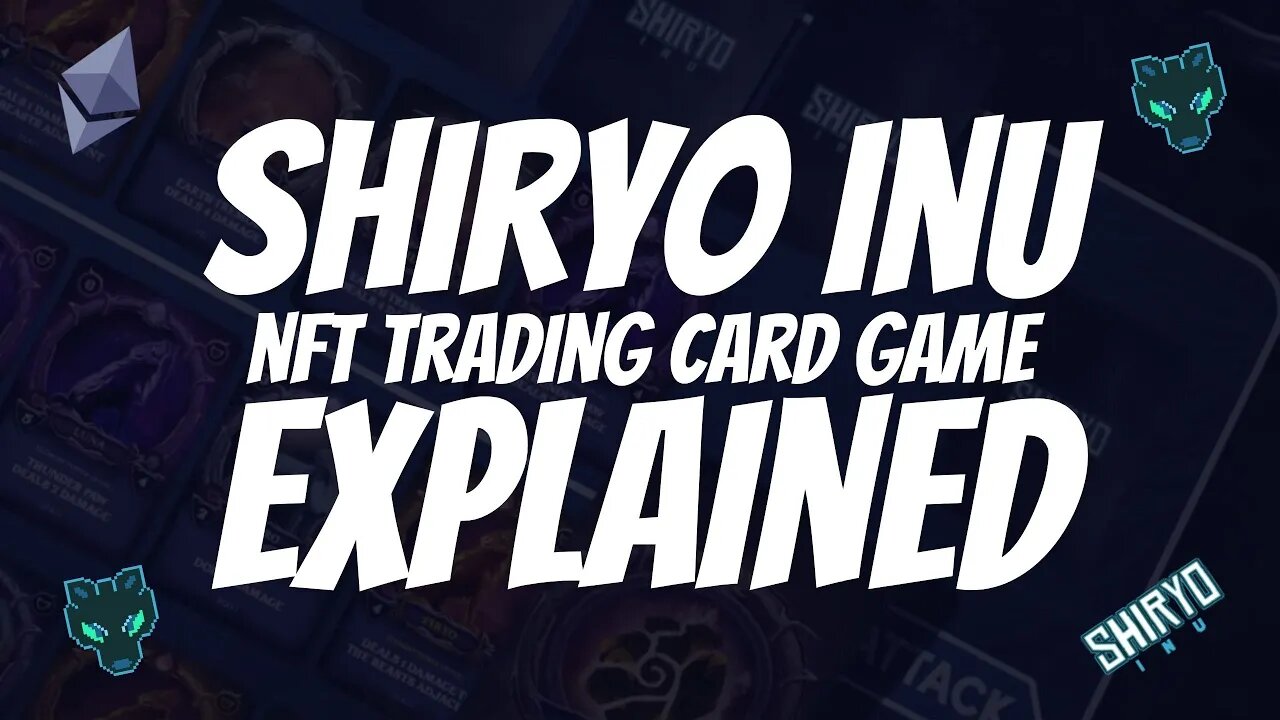 THE SHIRYO INU NFT TRADING CARD GAME EXPLAINED // DEMO