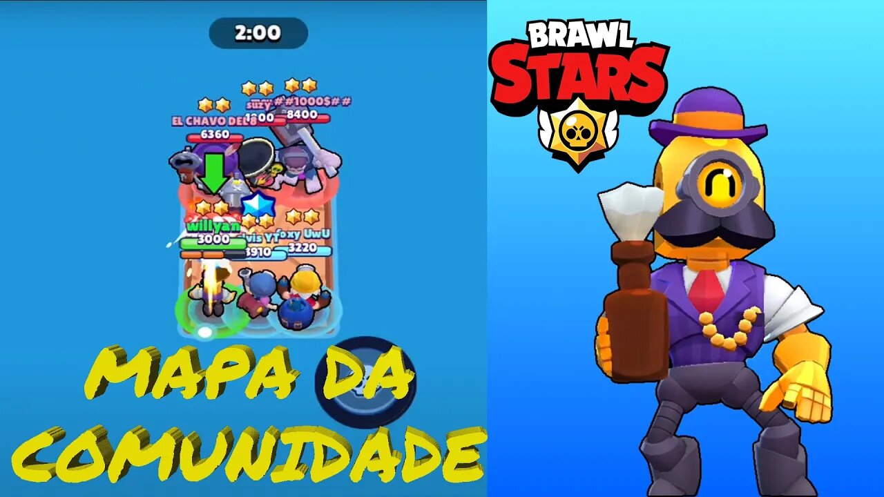 MAPA DA COMUNIDADE BRAWL STARS #212 - PMMM ID8YPPPUJJ9 JASSER