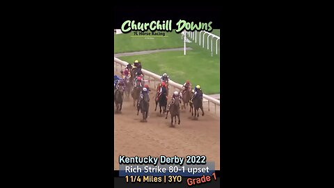 80-1 upset in the Kentucky Derby 2022