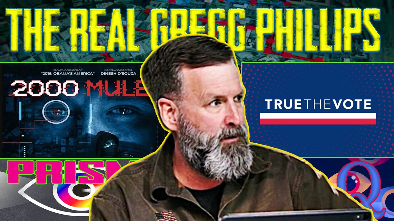 WHO IS GREGG PHILLIPS? NSA? MILITARYSPEC. OP.? TRUMP TEAM?