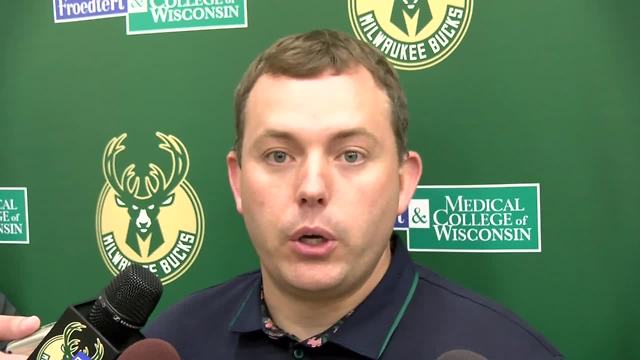 Bucks General Manger Jon Horst: "Beyond proud" of Sterling Brown