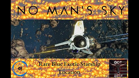 No Man's Sky - Rare Blue Exotic Ship Location