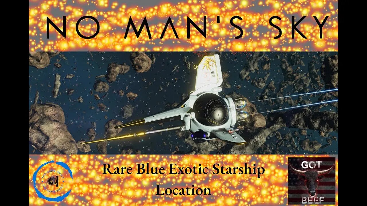 No Man's Sky - Rare Blue Exotic Ship Location