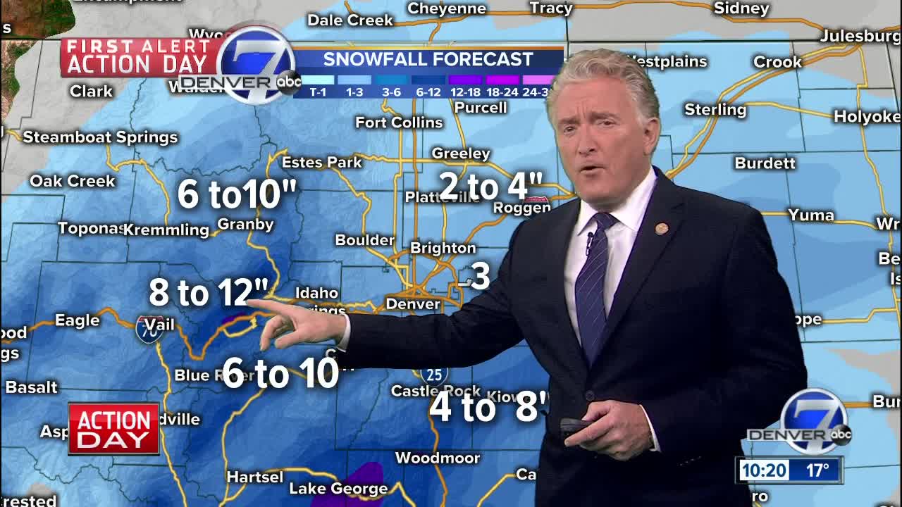 Sunday overnight forecast