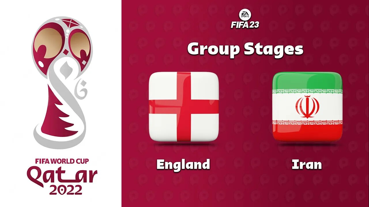 World Cup Qatar 2022 - England x Iran