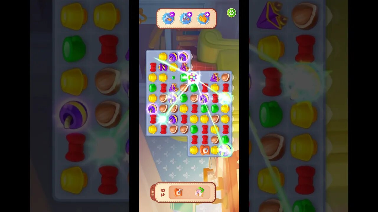 Shorts Playrix Homescapes Gameplay Walkthrough Level 12854-040