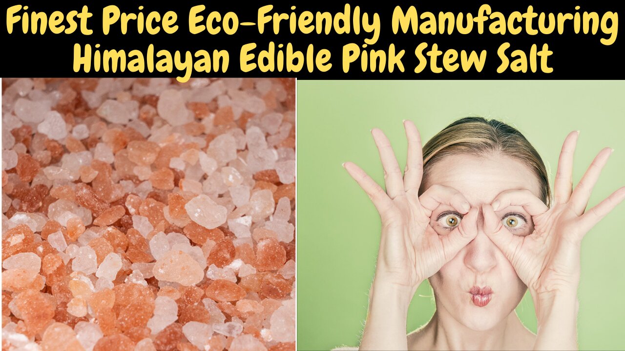 Finest Price Eco-Friendly Manufacturing Himalayan Edible Pink Stew Salt