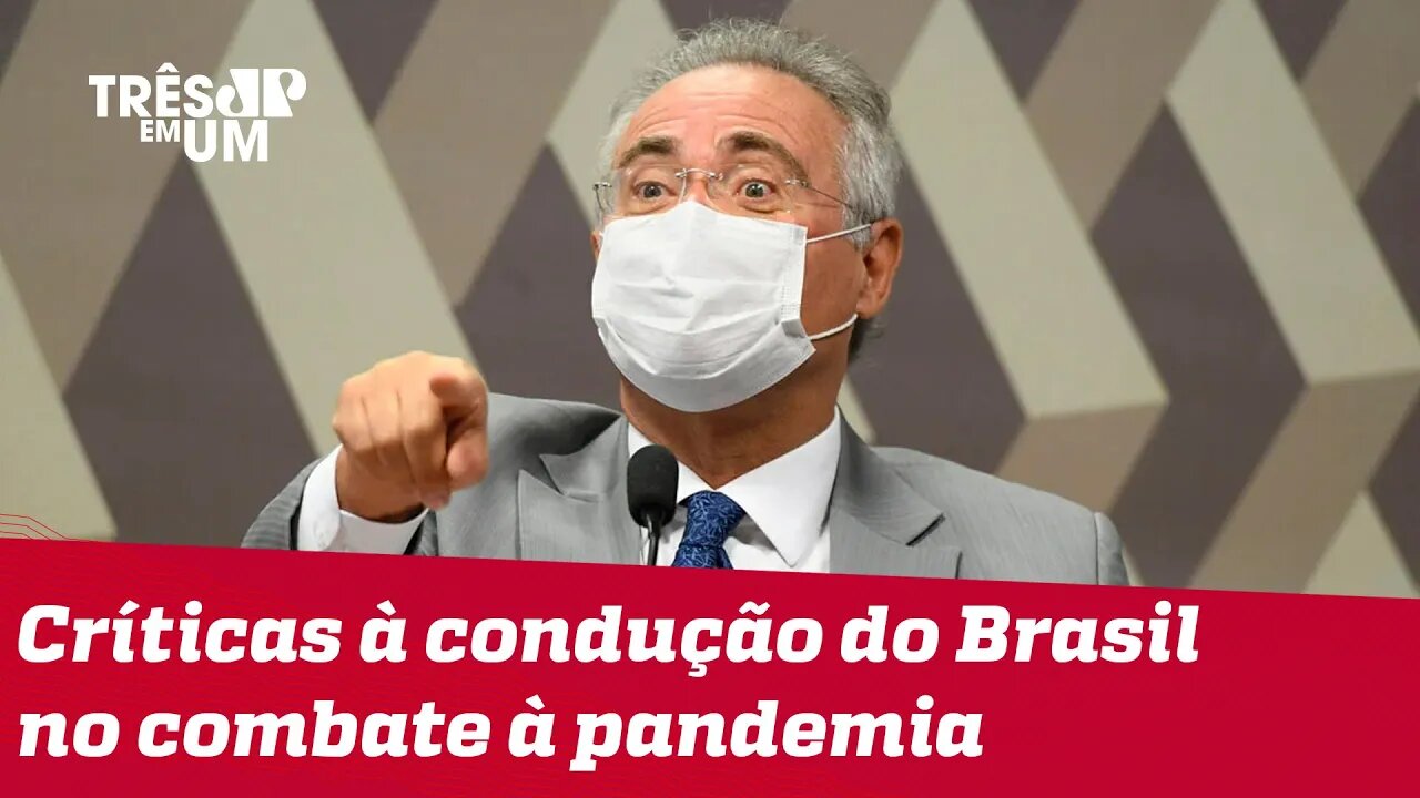 Renan Calheiros garante que CPI da Covid vai priorizar a ciência