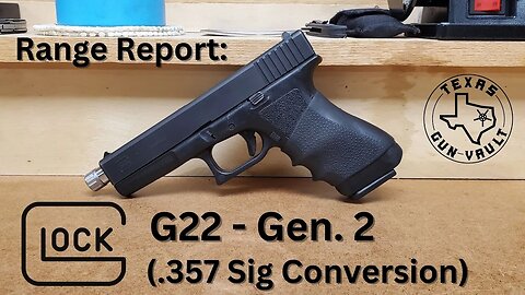 Range Report / Product Review: Glock 22 Gen 2 w/ Lone Wolf .357 Sig Conversion & Hogue Grip