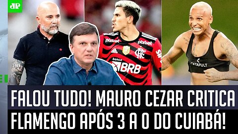 "ELES NÃO TÊM VERGONHA! Há um SÉRIO PROBLEMA no Flamengo, que é..." Mauro Cezar faz CRÍTICA após 3x0