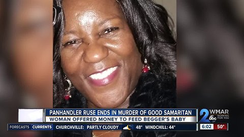 54-year-old woman stabbed to death trying to give panhandler money