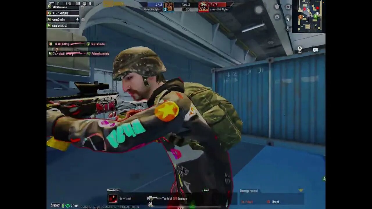 18 Kills🥵 Squad PUBG Mobile Gameplay: Conquering the Odds with Against a Full Squad!"