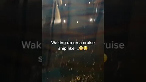 Waking Up On A Cruise Ship Like Video By Adrienne marie 1 #Shorts