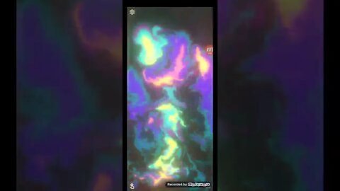 #shorts Magic fluids app for Android. Fireworks 17