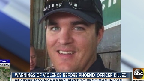 New: Warnings of violence before officer killed