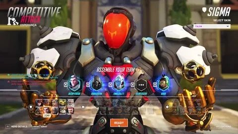 Overwatch 2 - Sigma - 28-7 (Competitive - Role Queue) PC