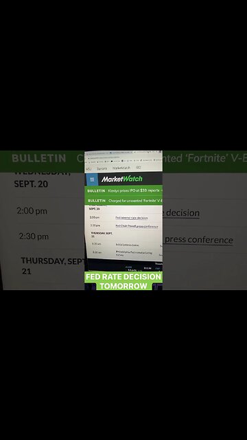 #fed #fomc #interestrates #inflation Wednesday at 11am pst