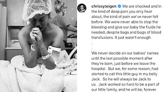 Celebrities Reach Out After Chrissy Tiegen & John Legend’s Tragic Loss Of Baby Jack