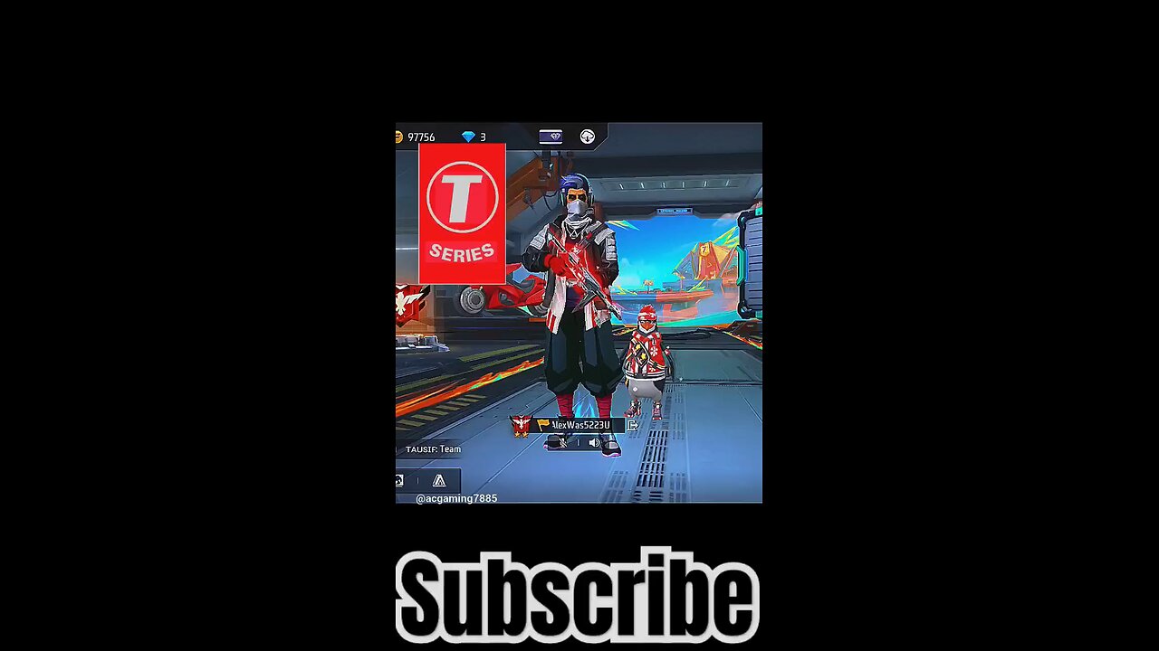 Sponsored By T - Series 🎵❤ Collaboration with❤😍 ‎@acgaming7885 #shorts #freefire #alexwas5223u