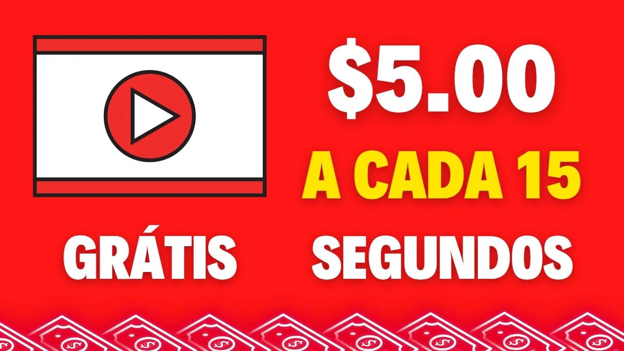 Ganhe $5,00 a Cada 15 Segundos Assistindo a Vídeos | Ganhar Dinheiro Online 2023