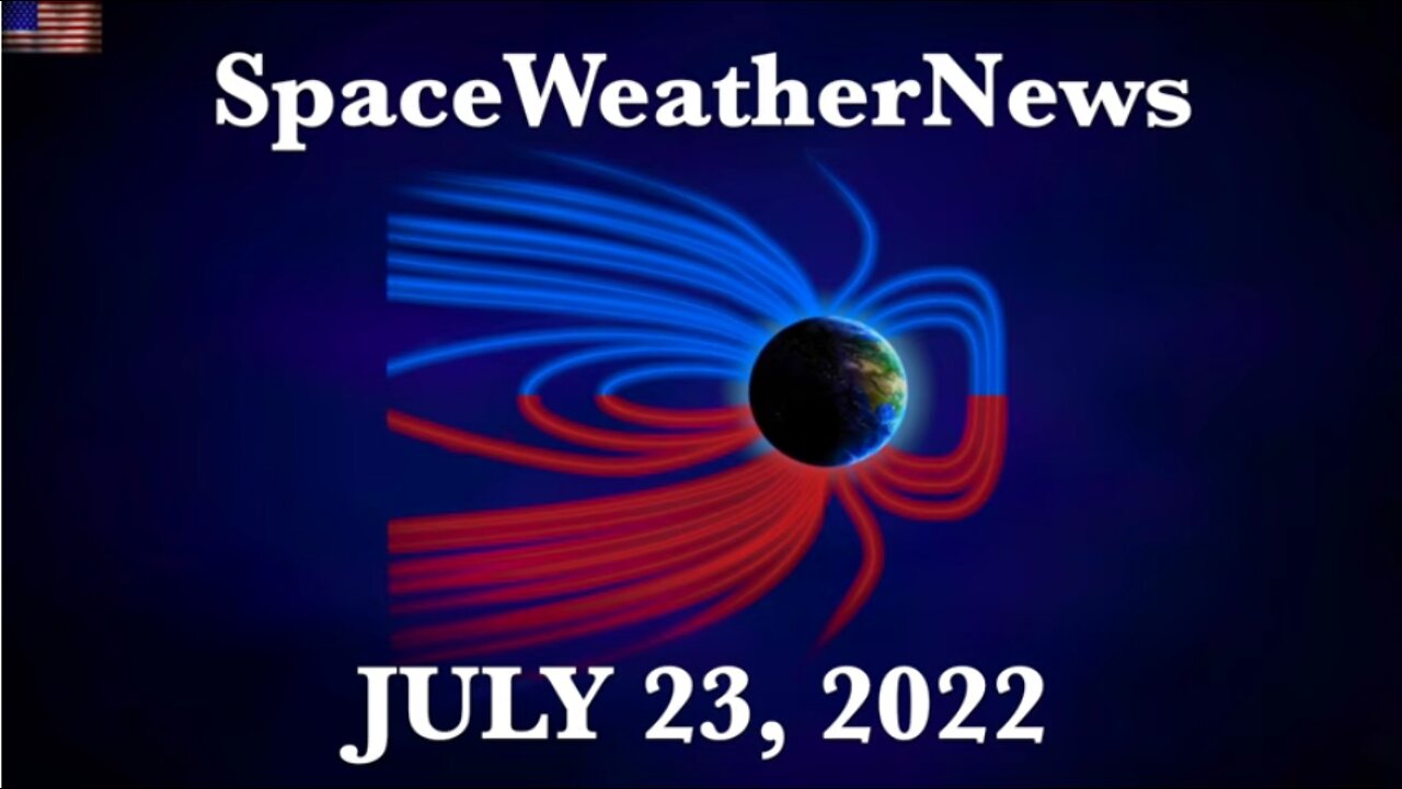 Odd Water Vapor Star Nearby, CME Impact and Kp5 | S0 News Jul.23.2022