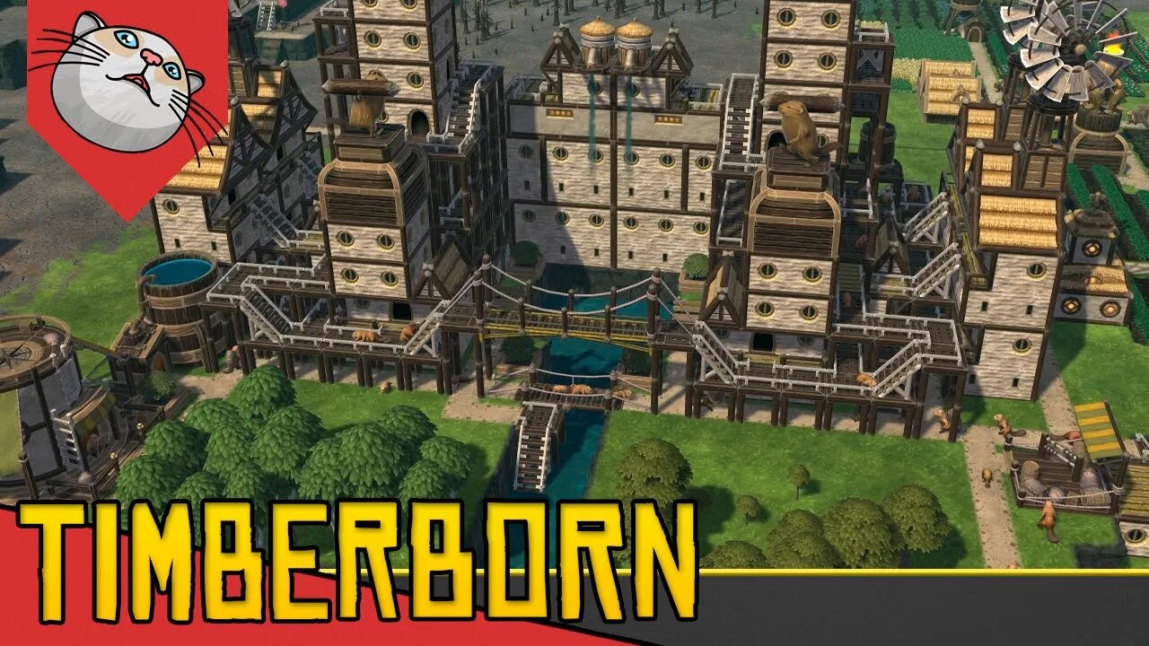 APOCALIPSE da MADEIRA com Gerenciamento de Colônias - Timberborn [Gameplay Português PT-BR]