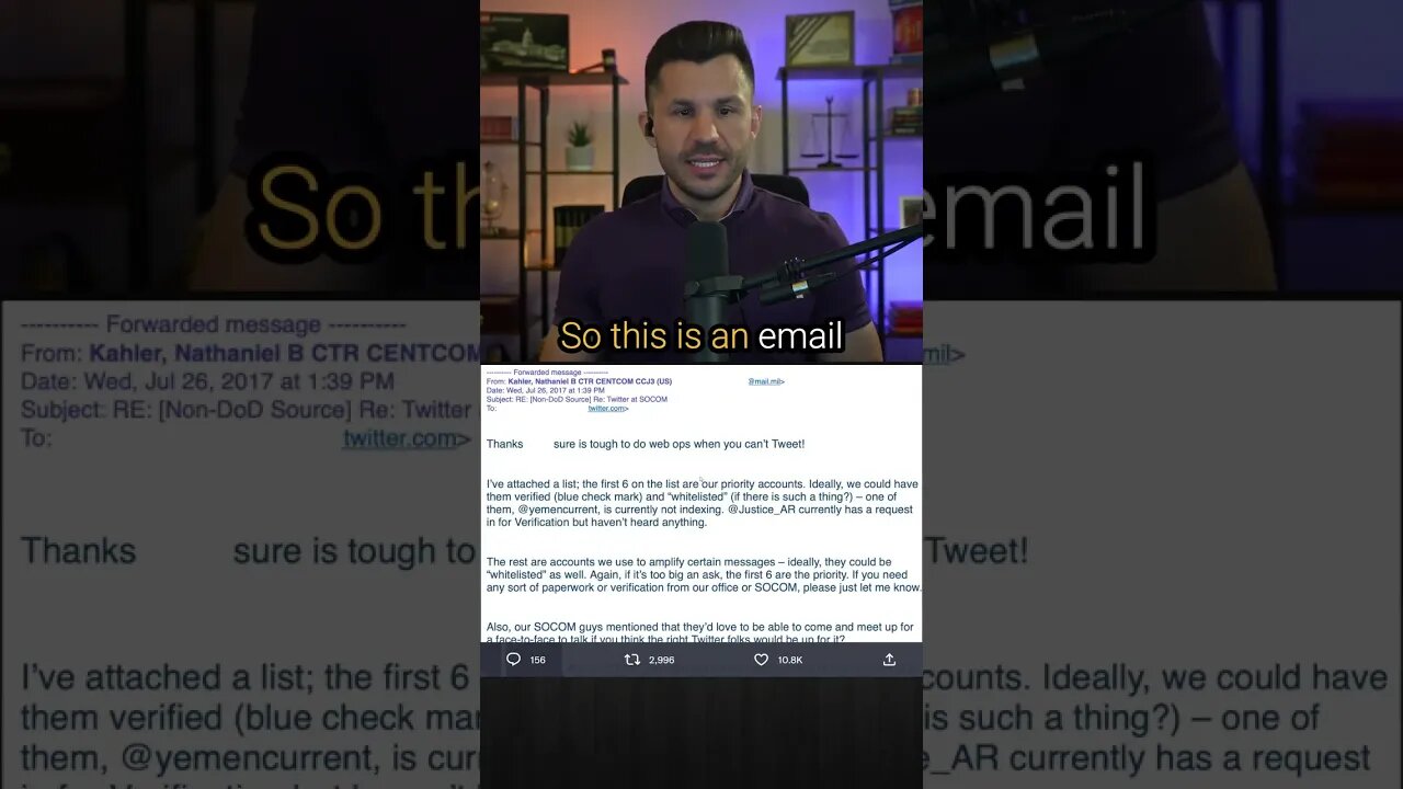 Twitter "White Lists" Pentagon Propaganda Accounts #shorts