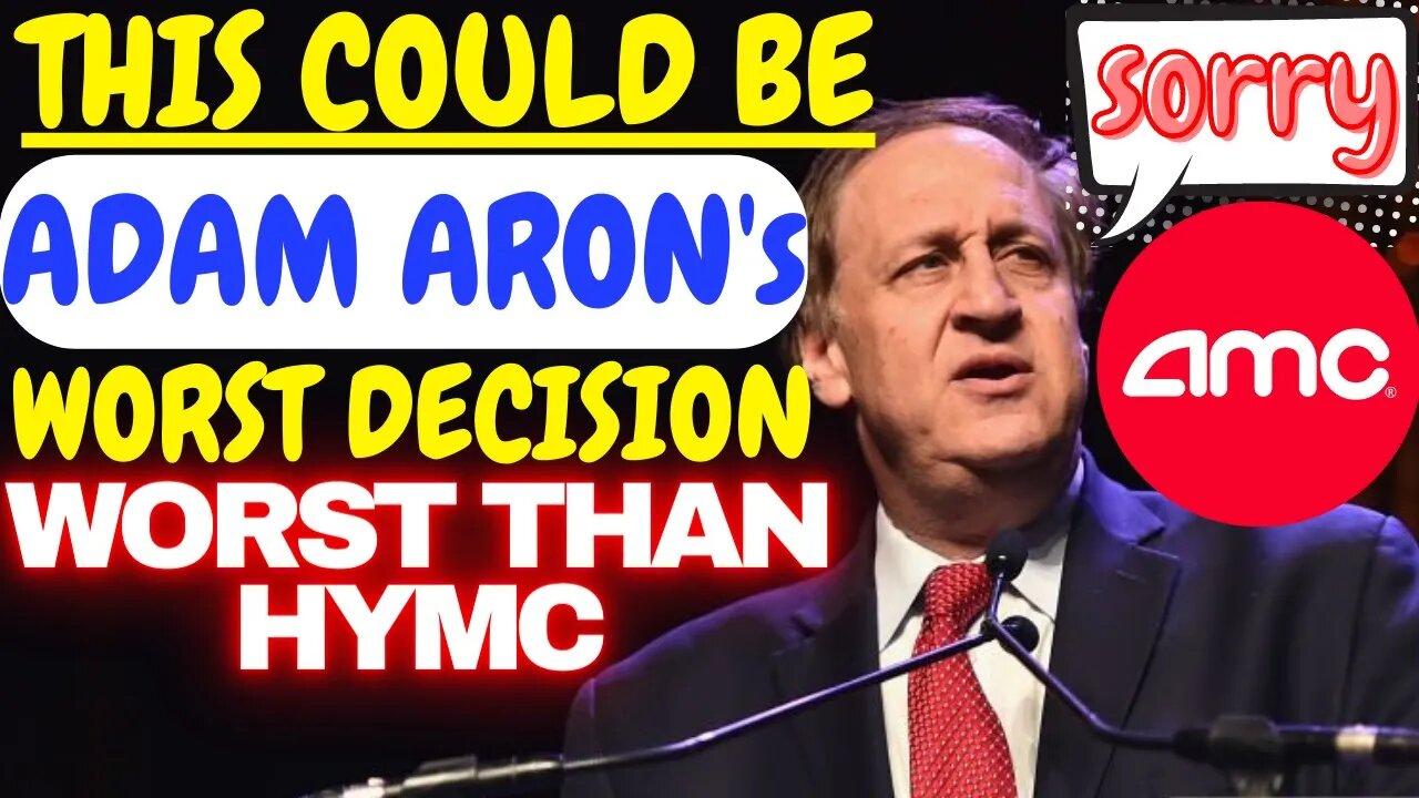 AMC CEO ADAM ARON ANNOUNCE AMC STOCK WILL BUY MORE FAILING MOVIE THEATER LOCATIONS 😭