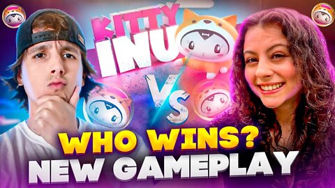 SHE CHALLENGED ME IN KITTY INU KART!