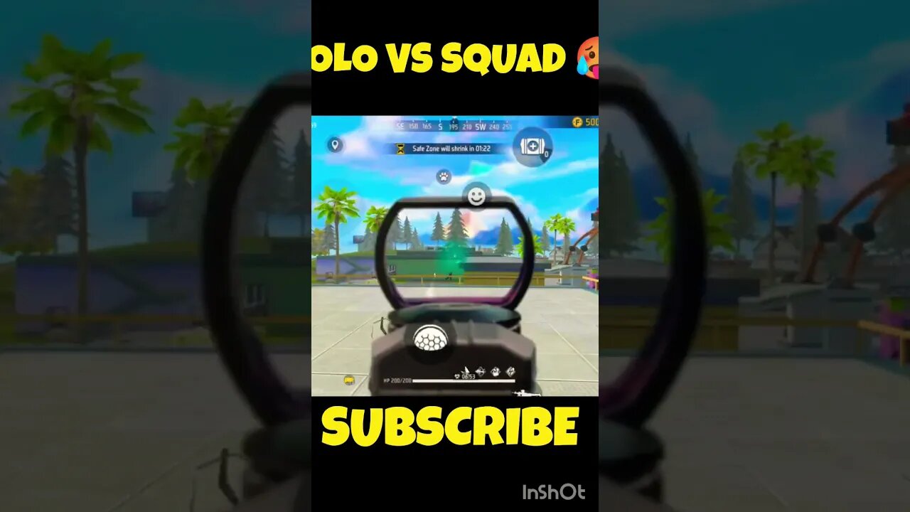 SOLO VS SQUAD 🥵 CAN YOU GIVE ME 1 MOTIVATION SUBSCRIBE #shorts #freefire #viral #fkg #ffshorts #ff