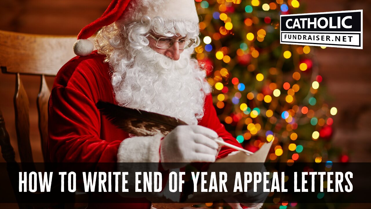 3 Tips – Writing an End of the Year Appeal Letter